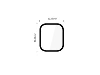 Tech-Protect Glass Flex+ 2-Pack Hybrid Glass for Huawei Watch Fit 5 Pro - Black Tech-Protect Glass Flex+ 2-Pack Hybrid Glass for Huawei Watch Fit 5 Pro - Black