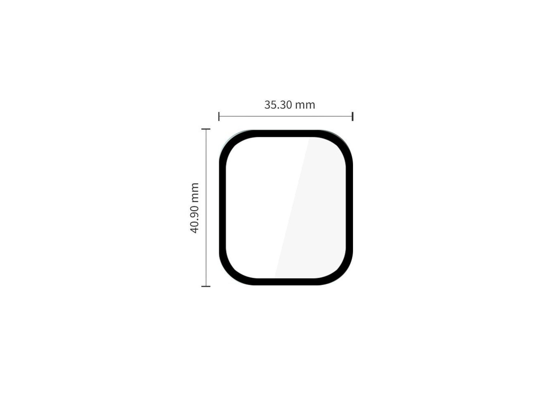 Tech-Protect Glass Flex+ 2-Pack Hybrid Glass for Huawei Watch Fit 5 Pro - Black