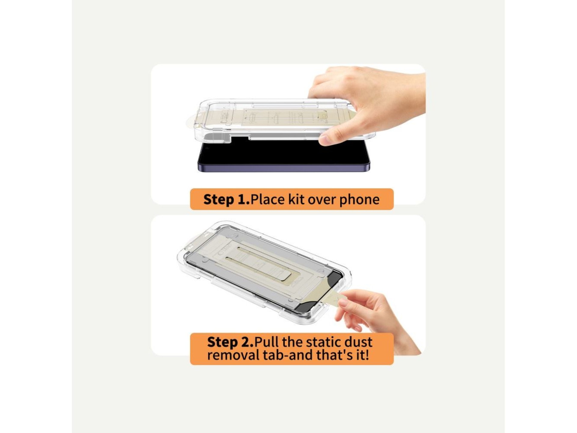 Tech-Protect Quick Set AR+ Anti-Reflective Glass for Samsung Galaxy S26+ - Black