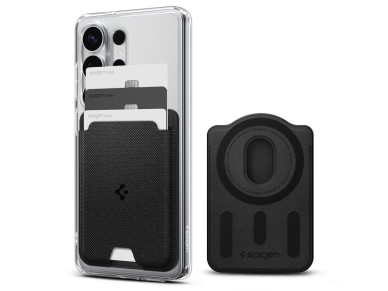 Carteira Magn�tica para Celular Spigen Urban Fit MagSafe - Preta