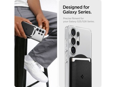 Carteira Magn�tica para Celular Spigen Urban Fit MagSafe - Preta