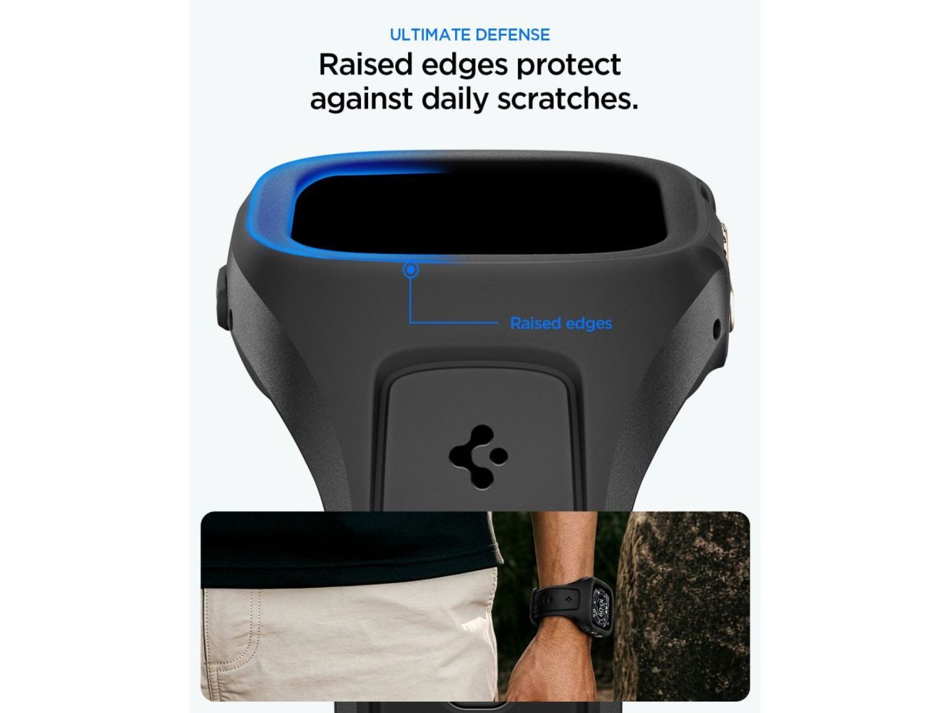 Spigen Liquid Air Pro Strap for Apple Watch Ultra 49mm - Black