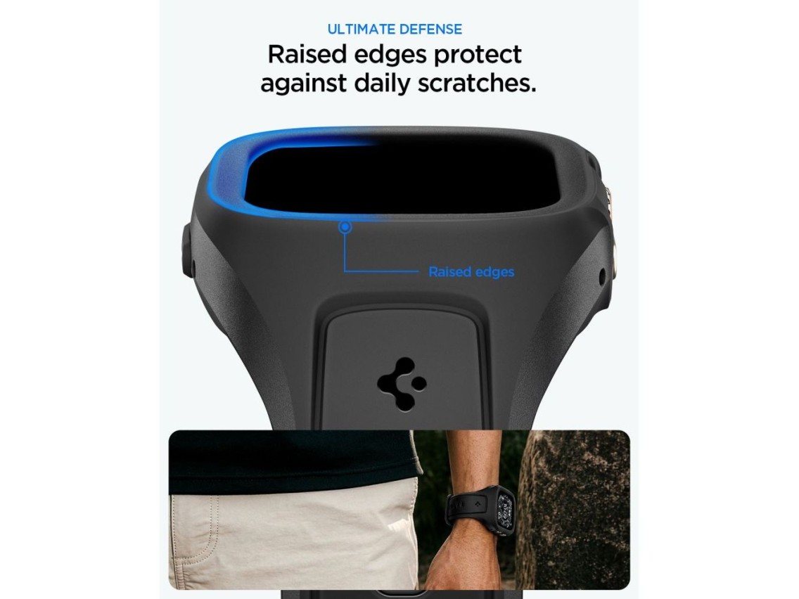 Spigen Liquid Air Pro Strap for Apple Watch Ultra 49mm - Black