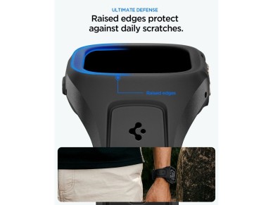 Correa Spigen Liquid Air Pro para Apple Watch Ultra de 49 mm - Negra Correa Spigen Liquid Air Pro para Apple Watch Ultra de 49 mm - Negra