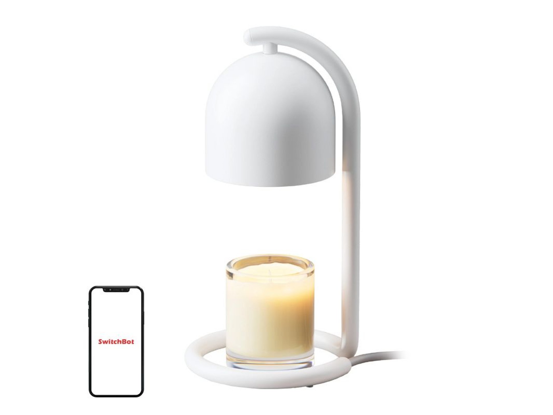 Calentador de velas inteligente SwitchBot (blanco)