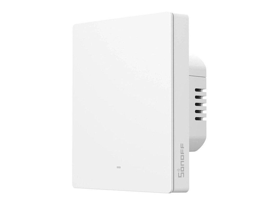Interruptor de pared inteligente WiFi SONOFF M5-1C-80W (1 canal, para marco)