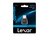 Leitor de cartão de memória Lexar RW330U USB 3.2 micro SD, UHS-I Leitor de cartão de memória Lexar RW330U USB 3.2 micro SD, UHS-I