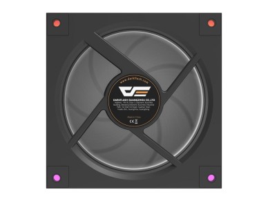 Ventoinha de resfriamento DarkFlash DM20 LINE (preta)