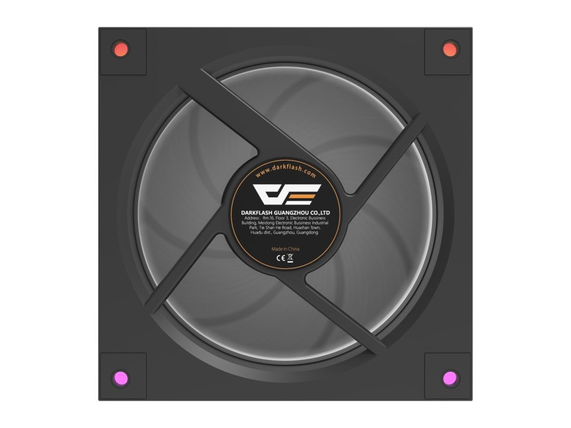 DarkFlash DM20 LINE Cooling Fan (Black)