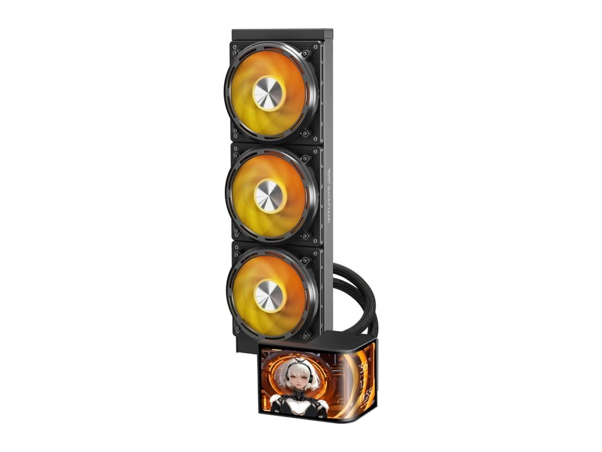 DarkFlash UV360 CPU Cooler (Black)