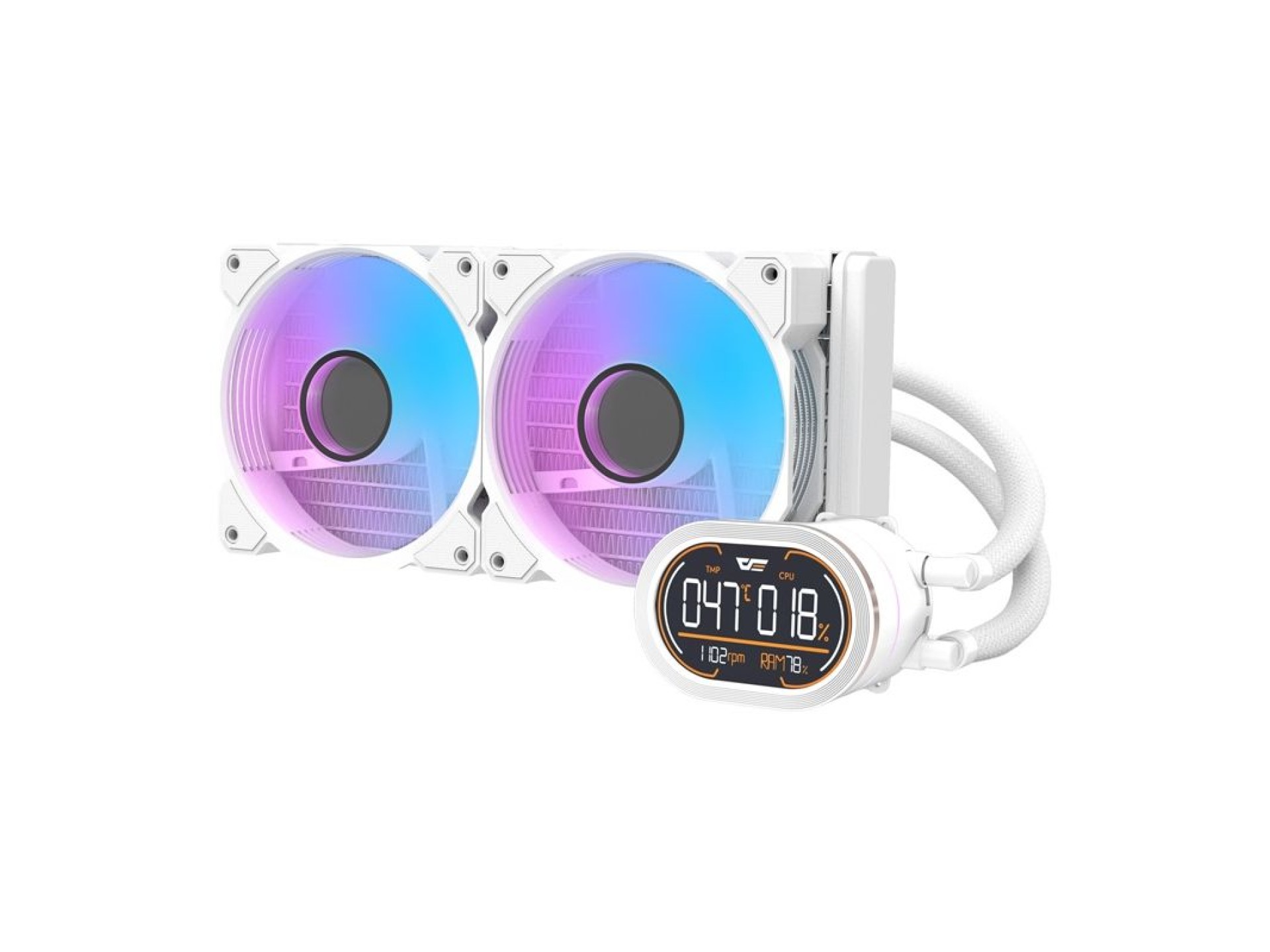 Cooler para CPU Darkflash DH240D v2 (Branco)