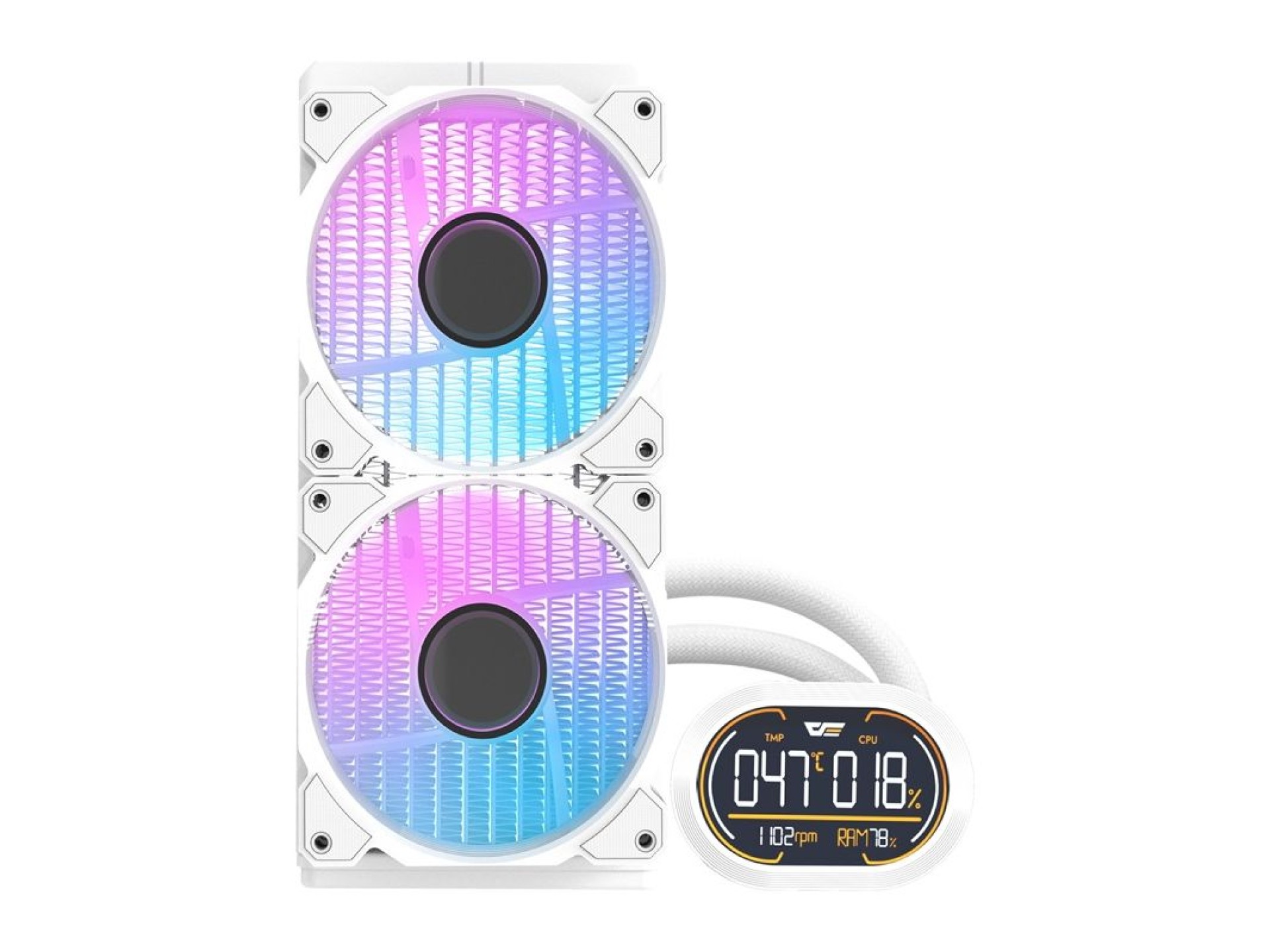 Cooler para CPU Darkflash DH240D v2 (Branco)