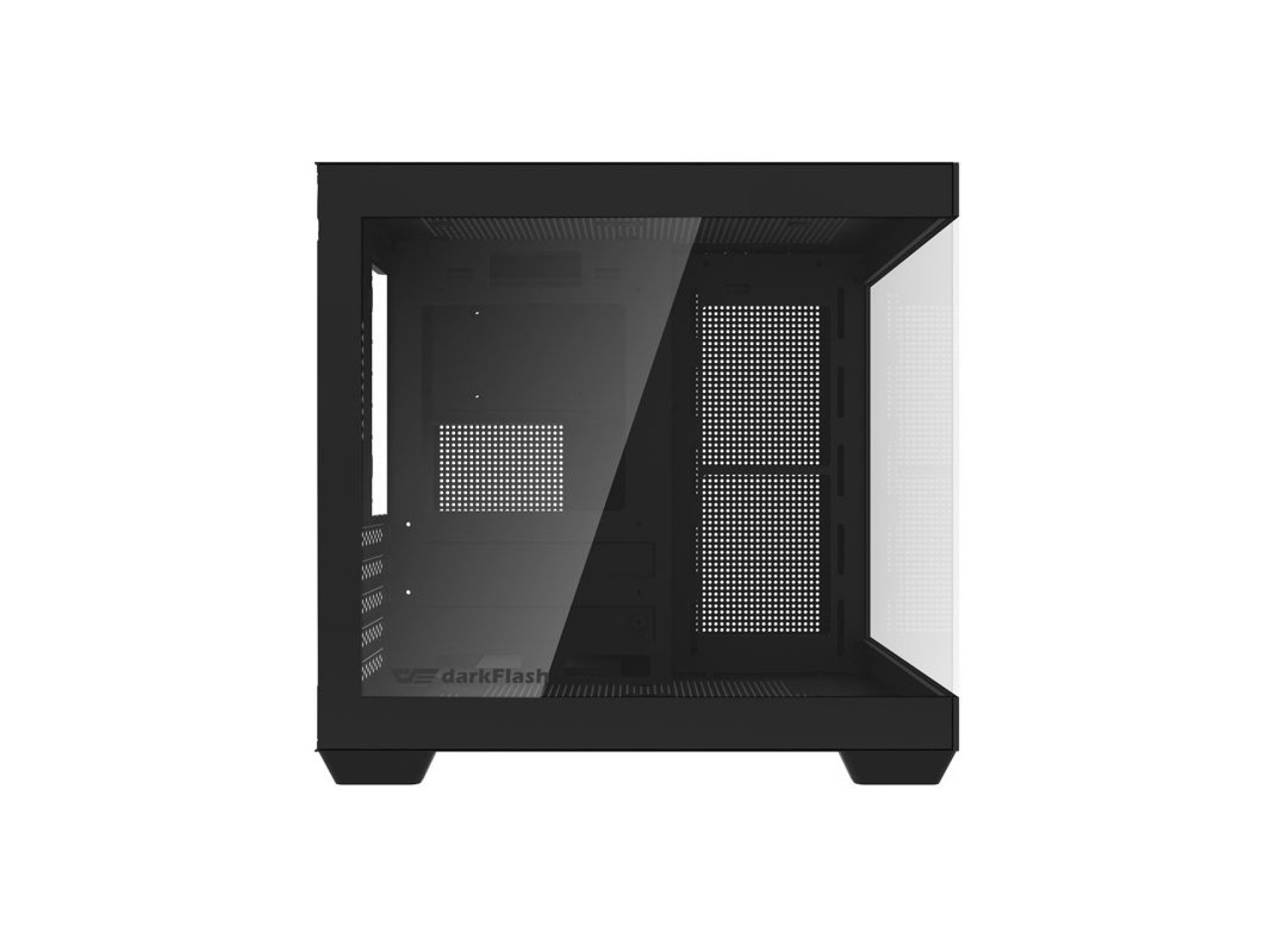 Gabinete para computador Darkflash C275P sem ventoinhas (Preto)