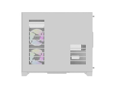 Gabinete para computador Darflash FT418 + 6 ventoinhas aRGB (branco)