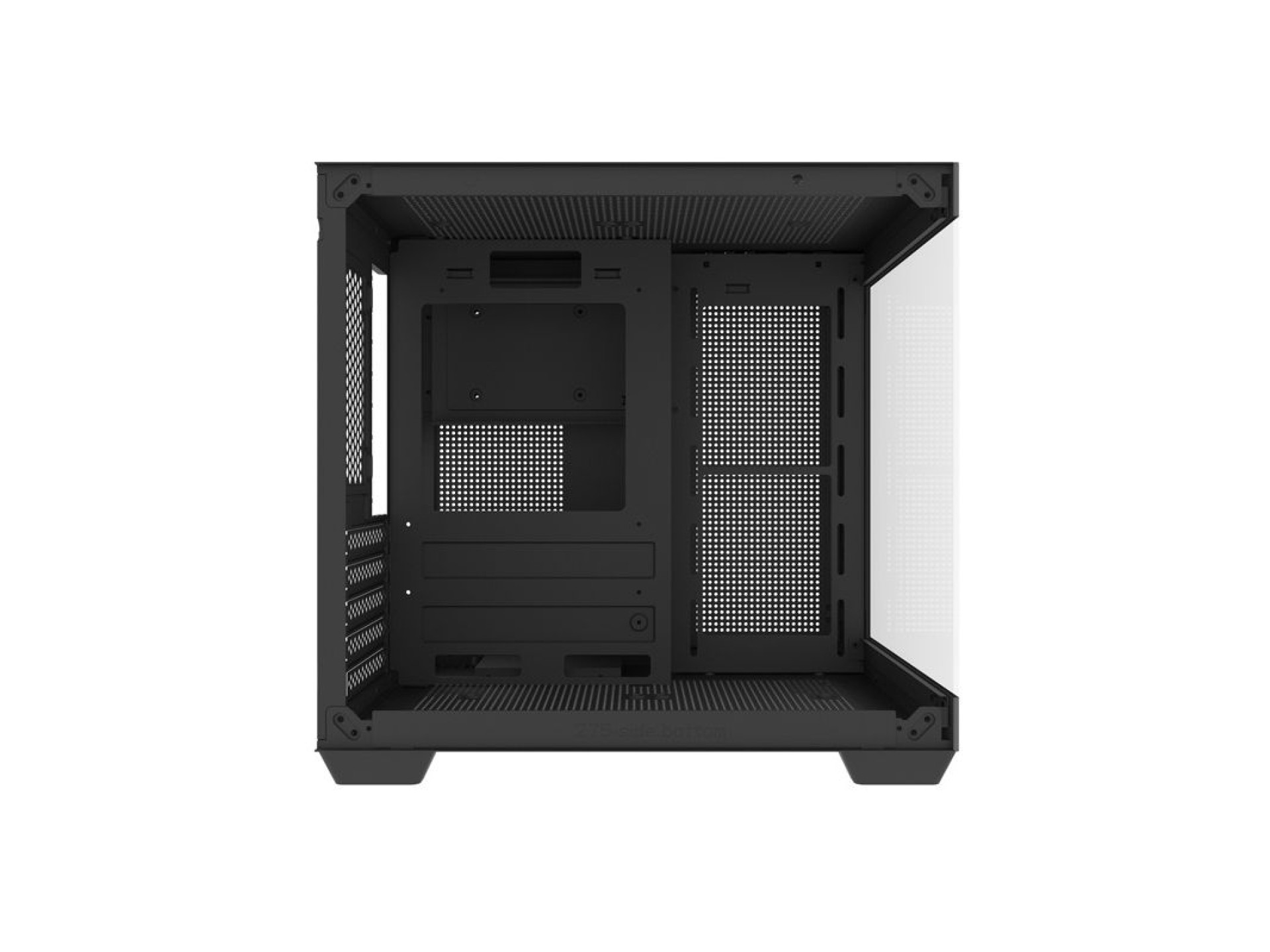 Gabinete para computador Darkflash C275P sem ventoinhas (Preto)