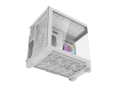 Gabinete para computador Darflash FT418 + 6 ventoinhas aRGB (branco)