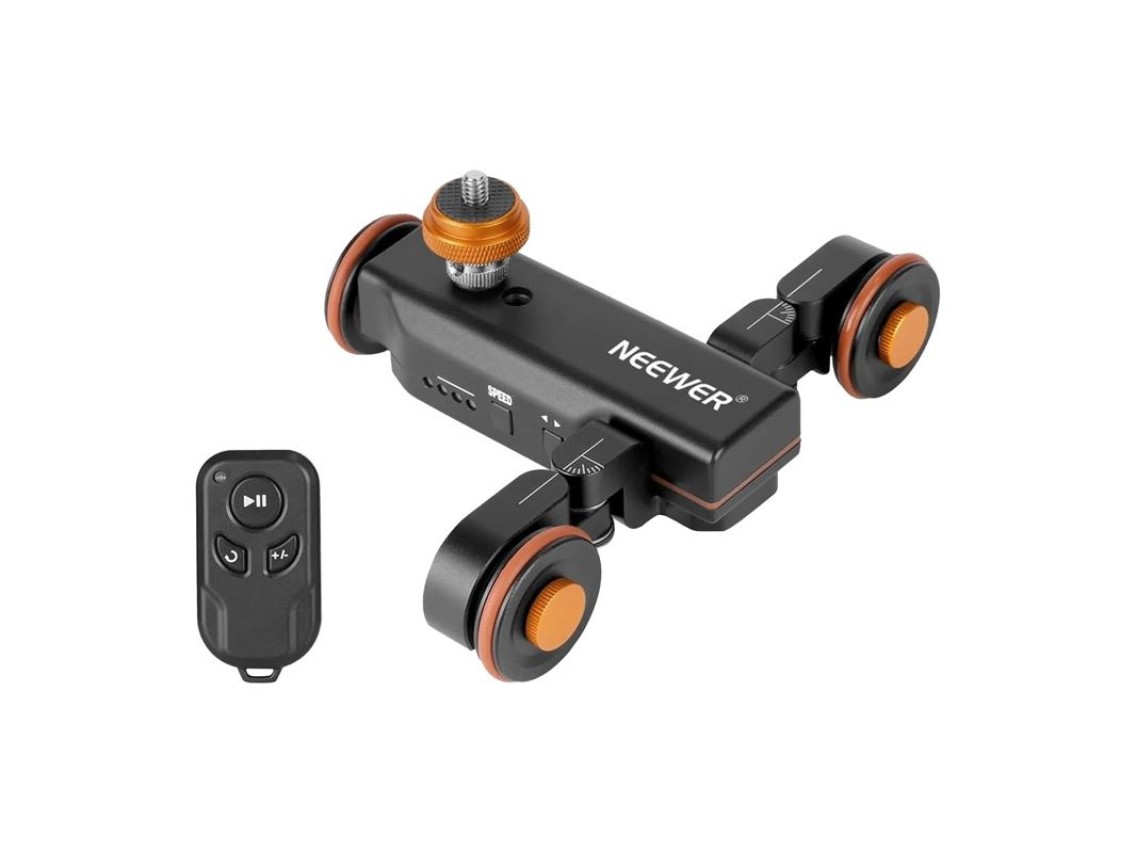 NEEWER DL100 3-Wheel Camera Dolly with Remote Control