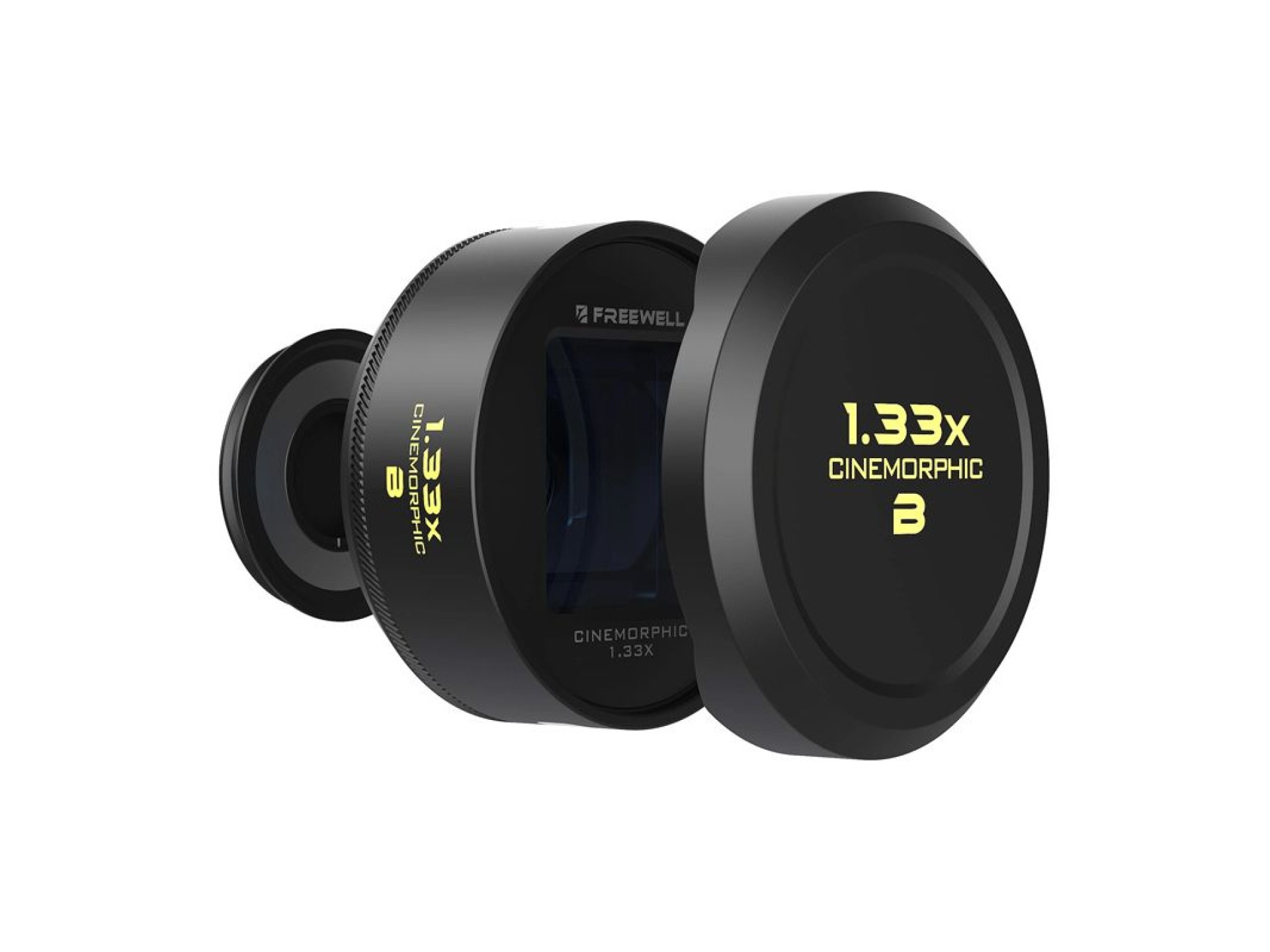 Lente anamórfica Freewell 1.33x com encaixe de 17mm