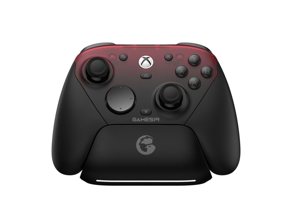 Controle GameSir G7 Pro BK TRI-MODE Preto e Vermelho
