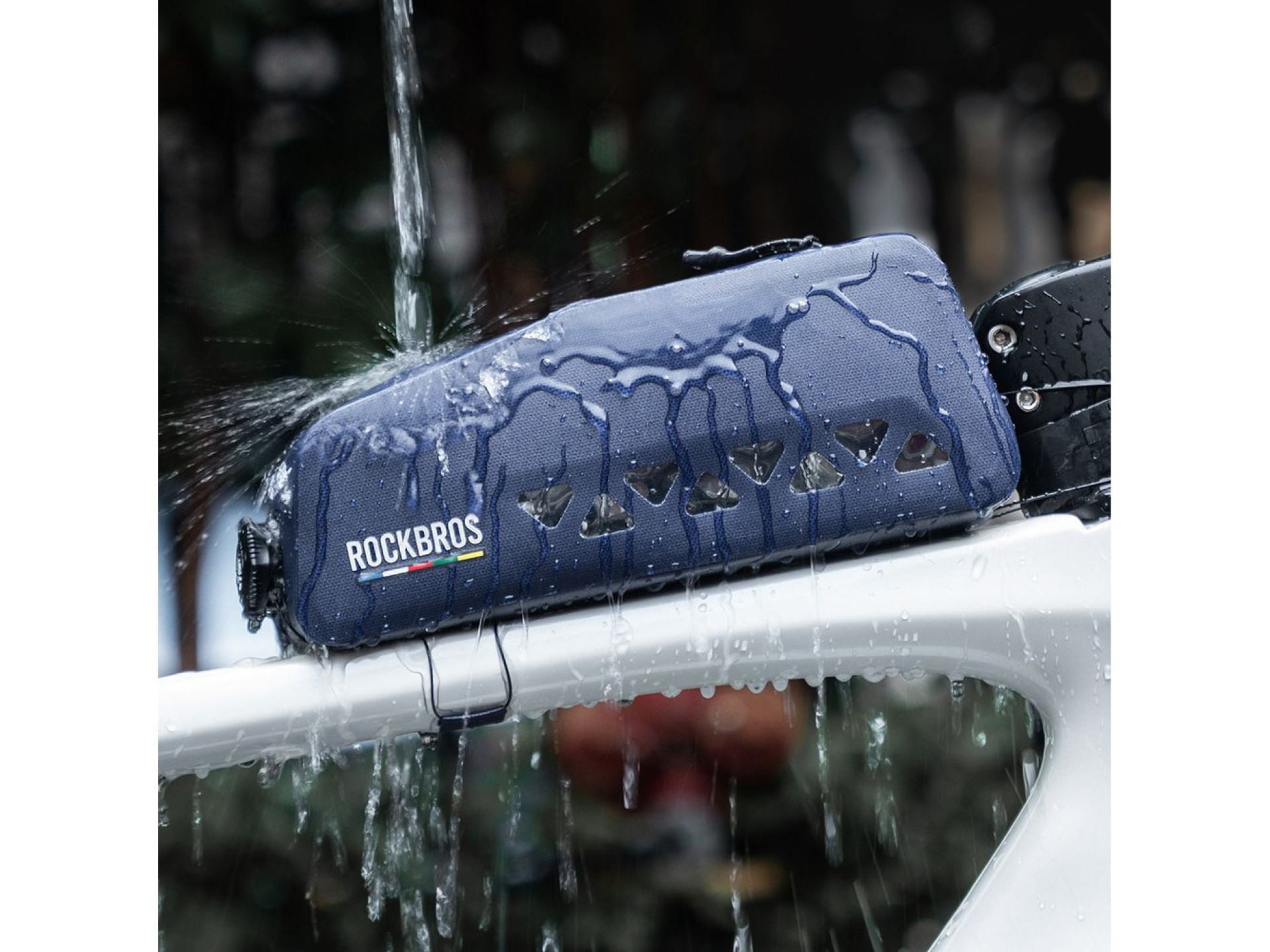 Rockbros ROAD TO SKY AS-142 Waterproof Frame Bag 1L - Blue