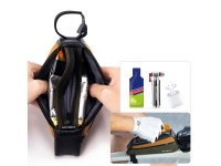 Bolsa para bicicleta Rockbros 088 para tubo superior, 0,25 L - Verde y naranja