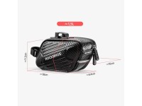 Rockbros B59 Bicycle Saddle Bag 1.5L - Black