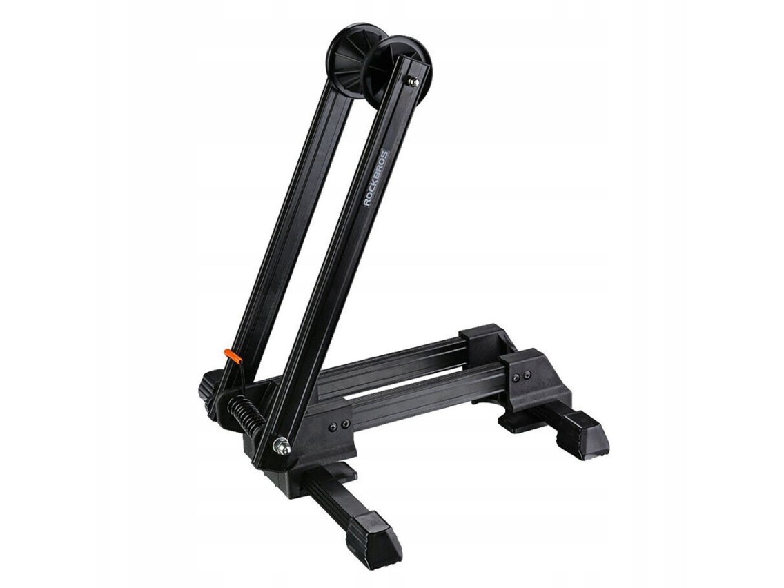 Rockbros T30 Folding Bike Stand for Front or Rear Wheel Compatible with 24-27.5 Inch and 700C Wheels