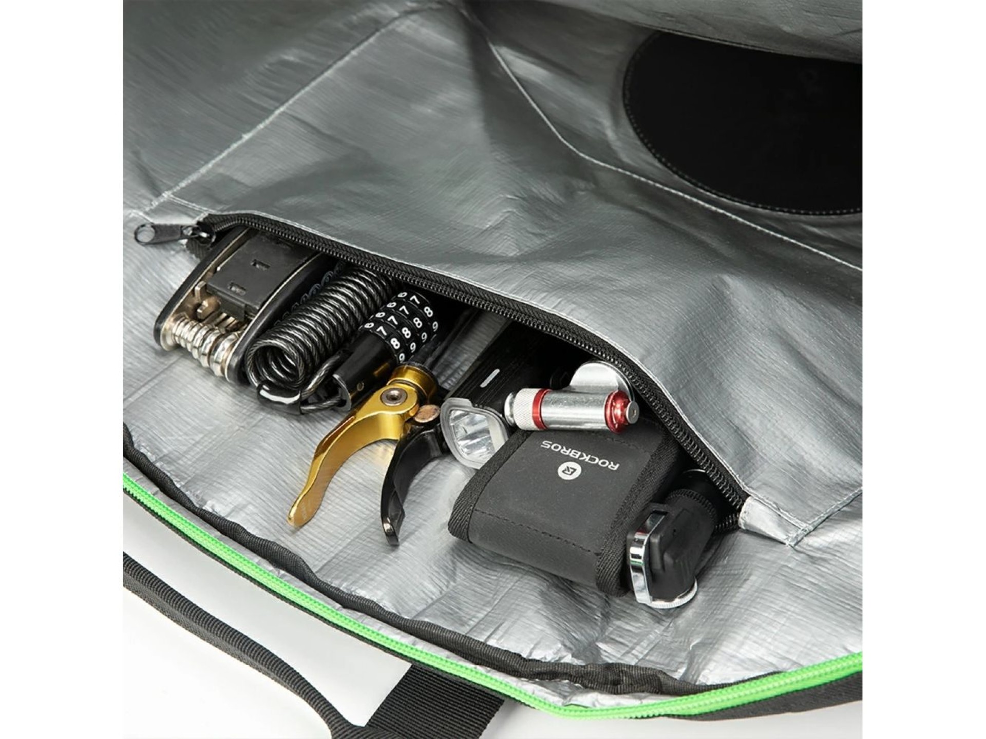 Funda de transporte Rockbros D40 para rueda de ø74 cm - negra