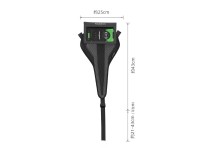 Protetor de suor Rockbros D61 - Preto e Cinza Protetor de suor Rockbros D61 - Preto e Cinza