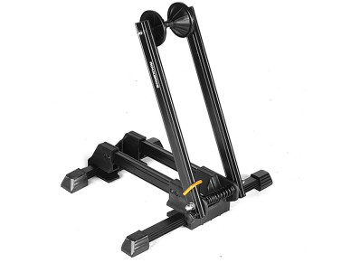 Rockbros T30 Folding Bike Stand for Front or Rear Wheel Compatible with 24-27.5 Inch and 700C Wheels Rockbros T30 Folding Bike Stand for Front or Rear Wheel Compatible with 24-27.5 Inch and 700C Wheels