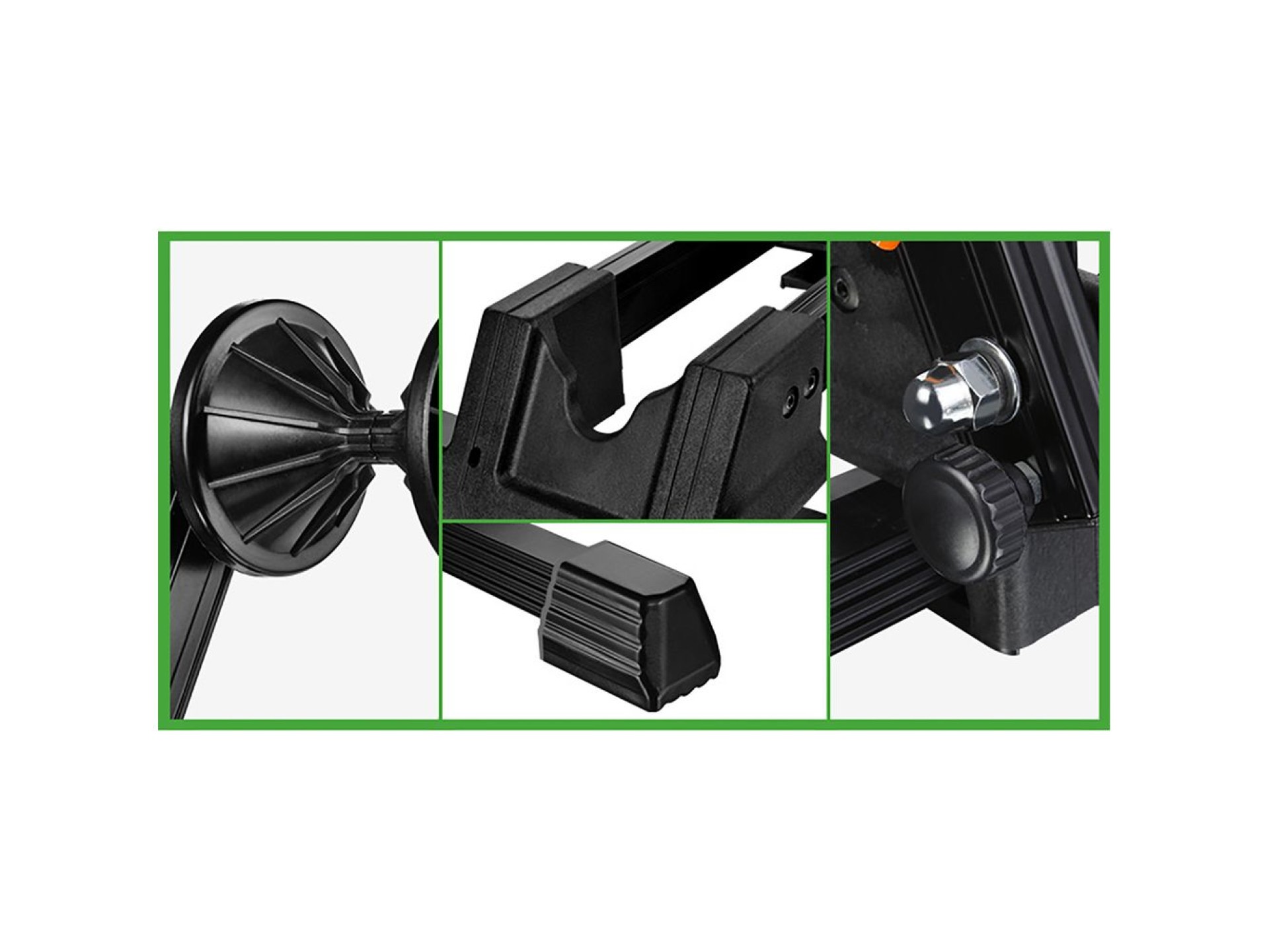 Suporte dobrável para bicicleta Rockbros T30, para roda dianteira ou traseira, compatível com rodas