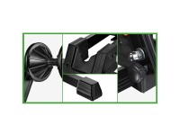 Suporte dobrável para bicicleta Rockbros T30, para roda dianteira ou traseira, compatível com rodas Suporte dobrável para bicicleta Rockbros T30, para roda dianteira ou traseira, compatível com rodas