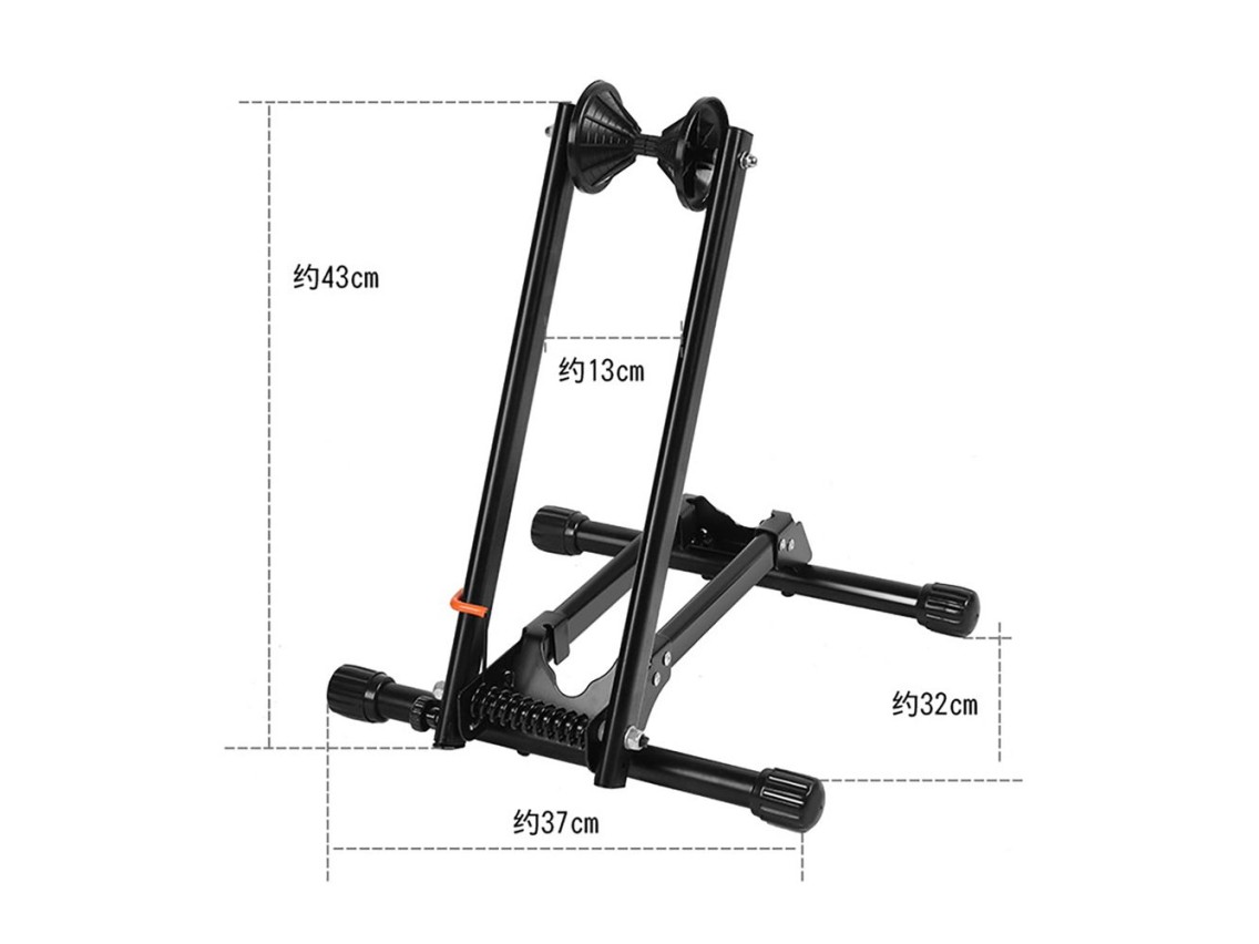 Suporte dobrável para bicicleta Rockbros T30, para roda dianteira ou traseira, compatível com rodas