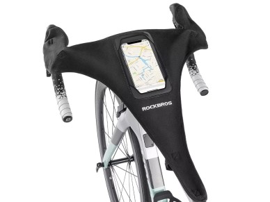 Rockbros D78 Sweat Cover with Pocket and Phone Window - Black Rockbros D78 Sweat Cover with Pocket and Phone Window - Black