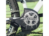 Capa de transporte para pedivela Rockbros D76 - Preto e cinza Capa de transporte para pedivela Rockbros D76 - Preto e cinza