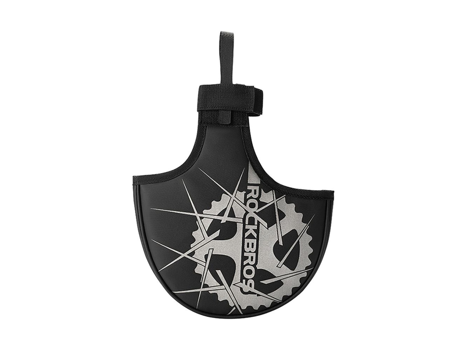 Capa de transporte para pedivela Rockbros D76 - Preto e cinza