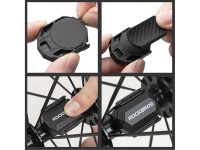 Sensor de velocidade ou cad�ncia 2 em 1 Rockbros C3 ANT+/Bluetooth - Preto