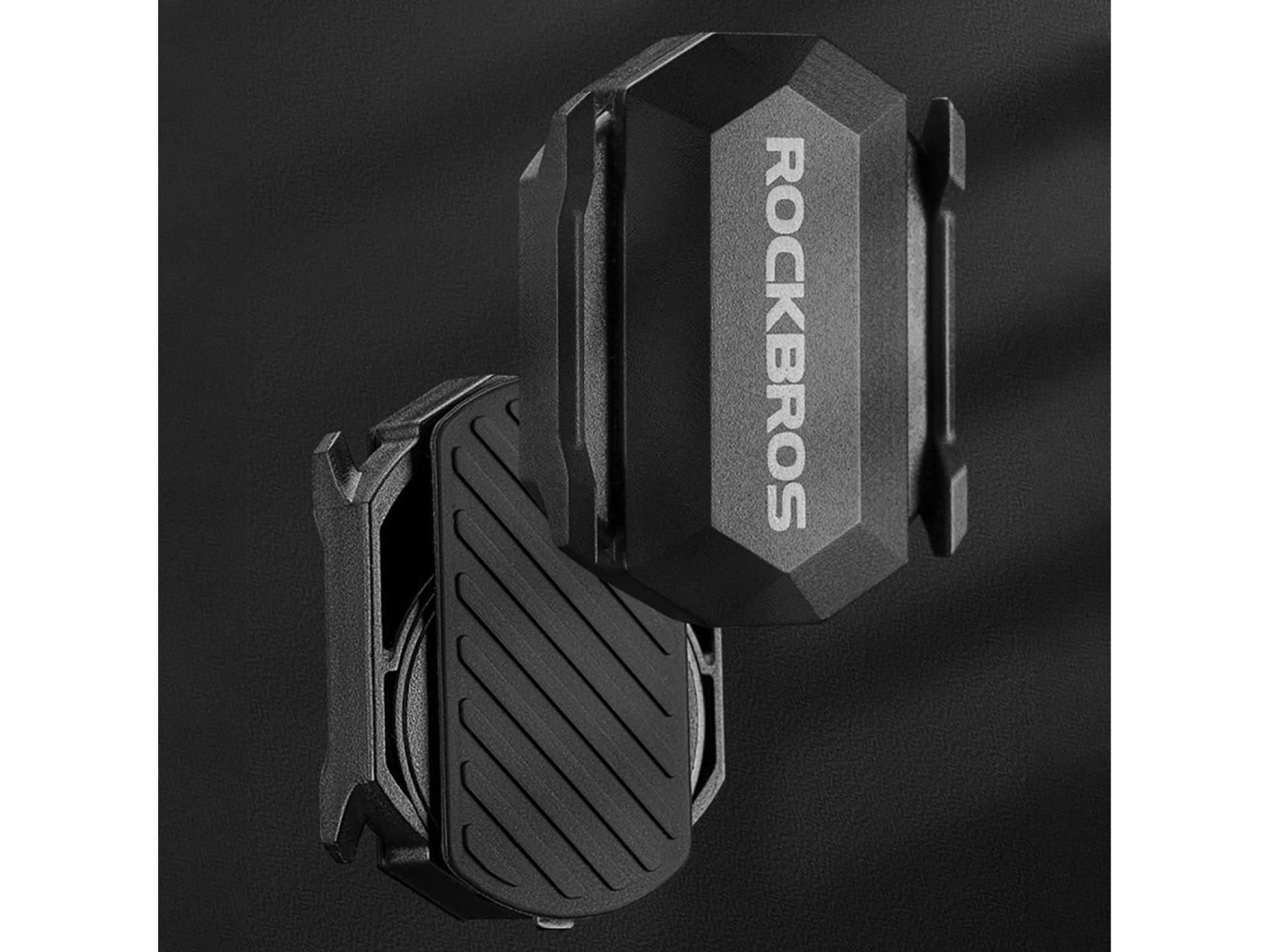 Sensor de velocidade ou cadência 2 em 1 Rockbros C3 ANT+/Bluetooth - Preto
