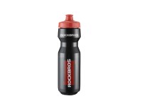 Garrafa de bicicleta Rockbros de 750 ml - Preta transparente com bocal vermelho Garrafa de bicicleta Rockbros de 750 ml - Preta transparente com bocal vermelho