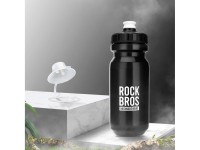 Botella para bicicleta Rockbros de 600 ml - Negra Botella para bicicleta Rockbros de 600 ml - Negra