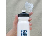 Botella para bicicleta Rockbros de 600 ml - Blanca Botella para bicicleta Rockbros de 600 ml - Blanca