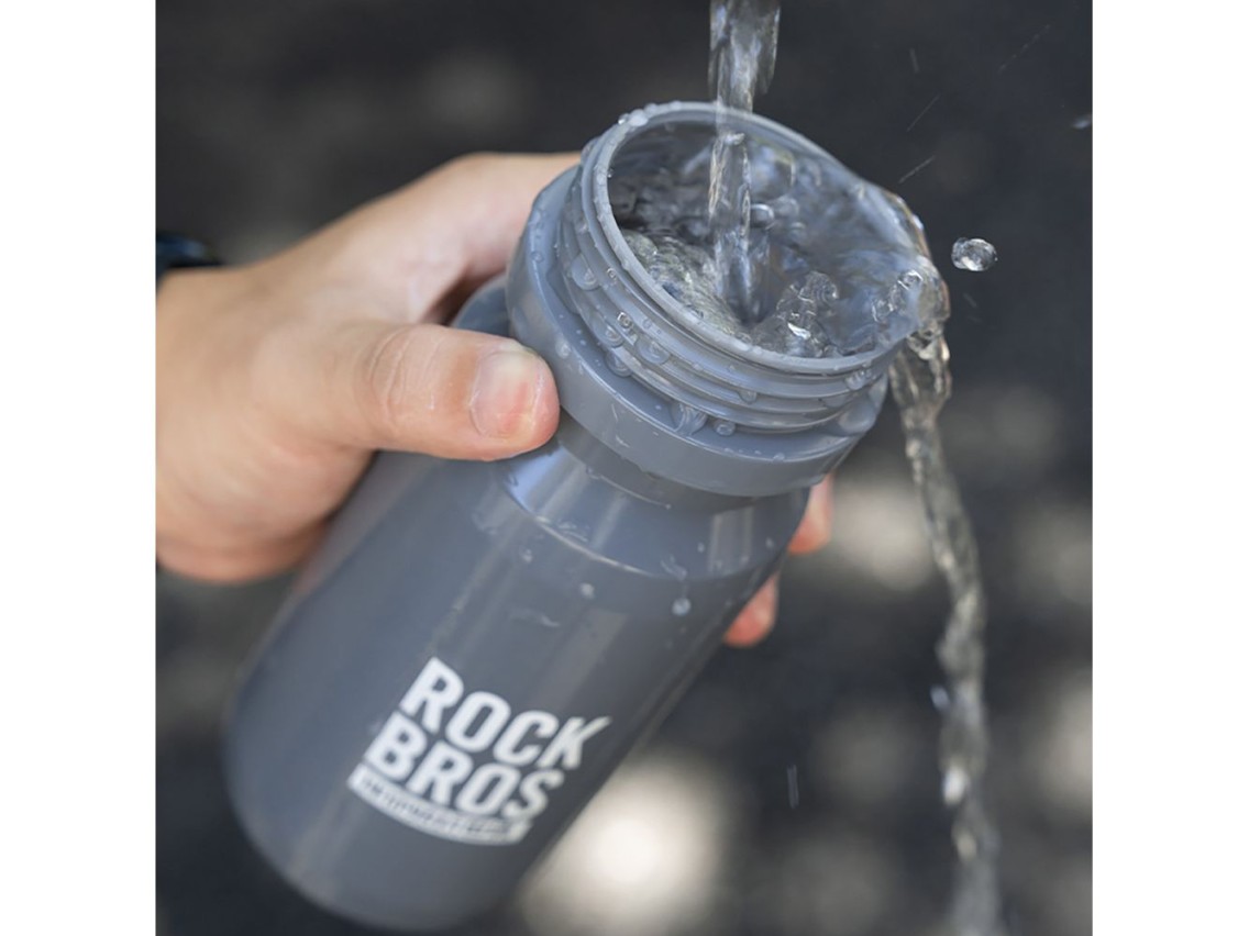 Rockbros 600 ml Bike Bottle - Gray