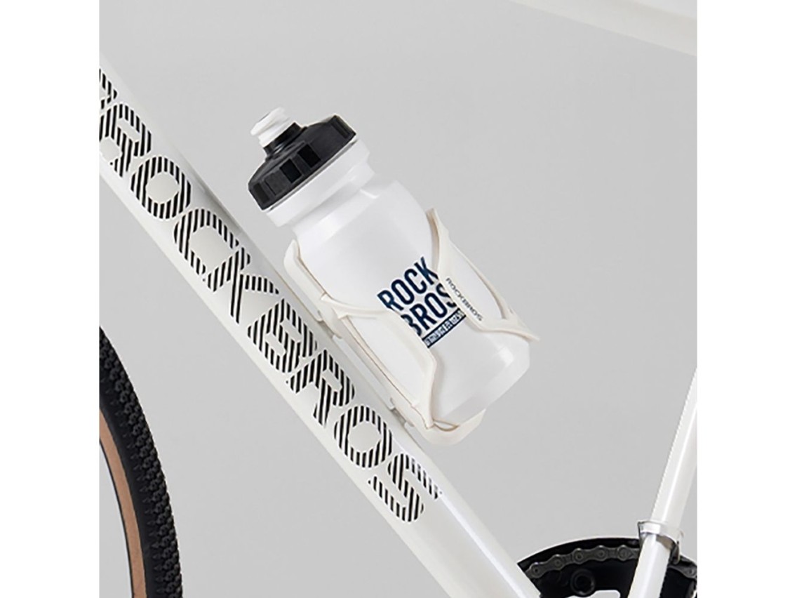Botella para bicicleta Rockbros de 600 ml - Blanca