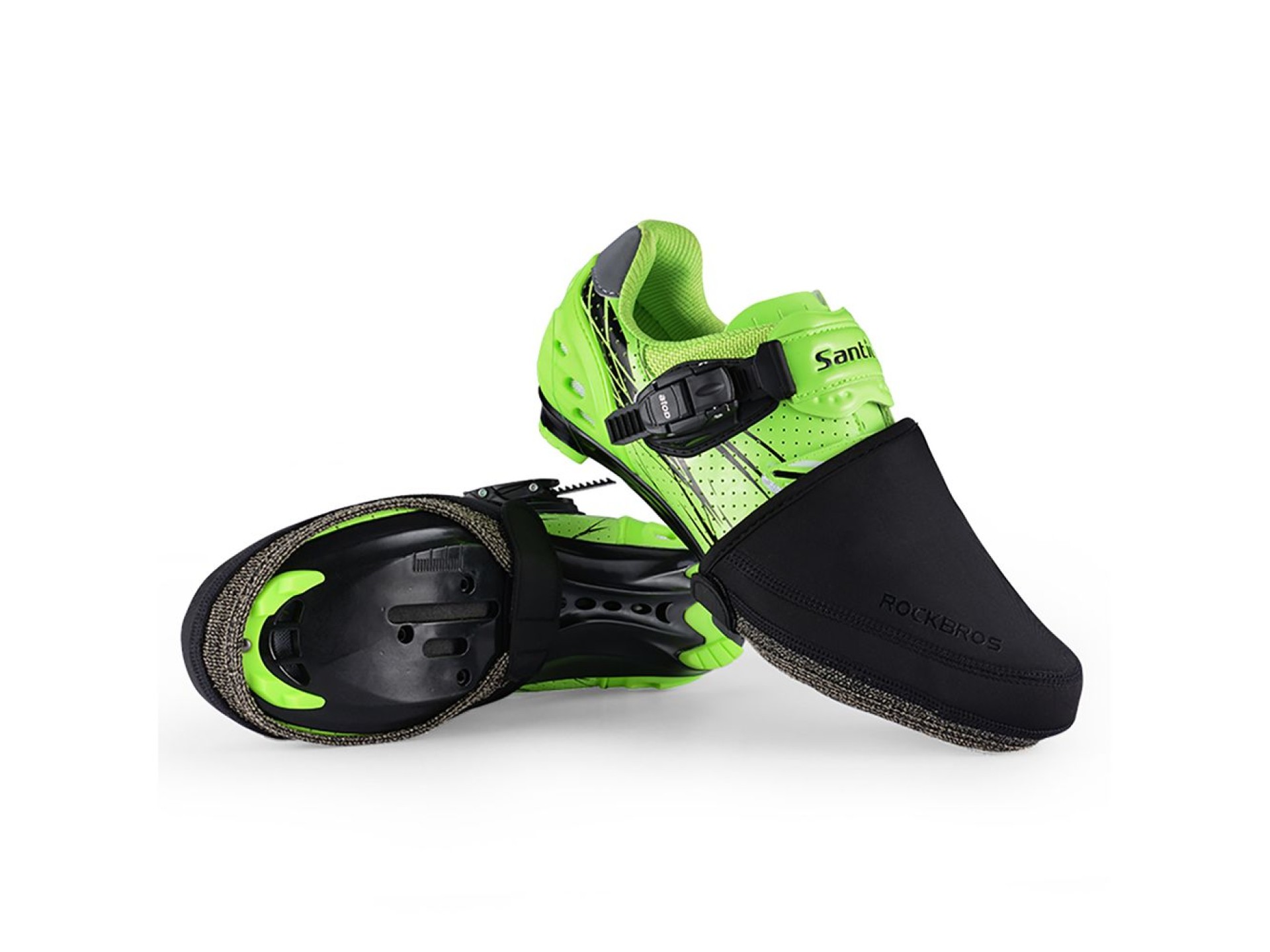Rockbros LF1030 Windproof Insulating Shoe Toe Caps 36-42 cm - Black