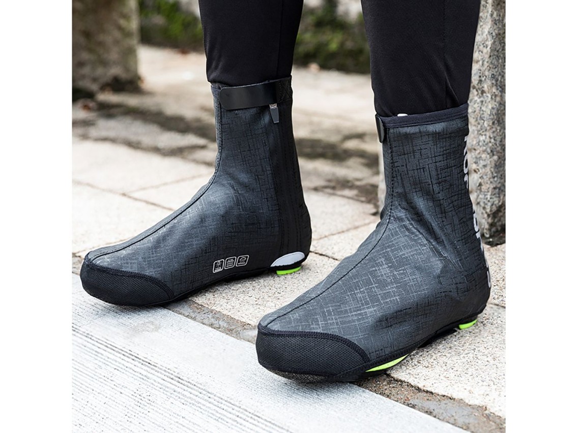 Rockbros LF1081 Windproof Waterproof Shoe Covers 42-46 cm - Black