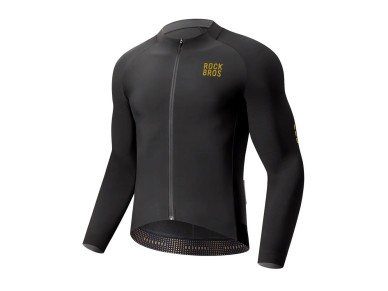 Rockbros YDWT020 Diamond cycling jersey spring/autumn/winter size XXXL - black Rockbros YDWT020 Diamond cycling jersey spring/autumn/winter size XXXL - black