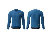 Rockbros YDWT020 Diamond cycling jersey spring/autumn/winter size M - blue