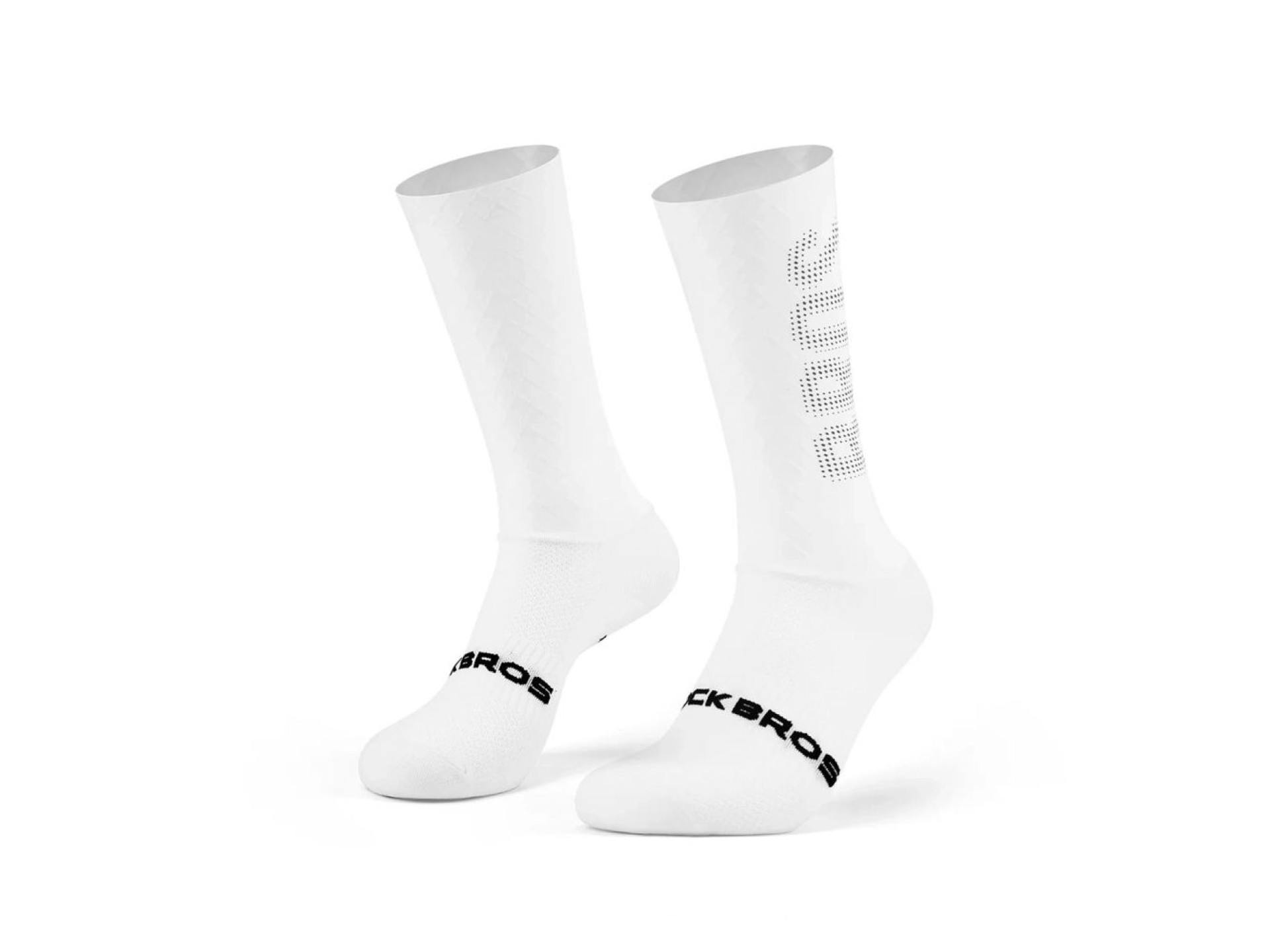 Calcetines de ciclismo Rockbros talla 36-38 - blancos