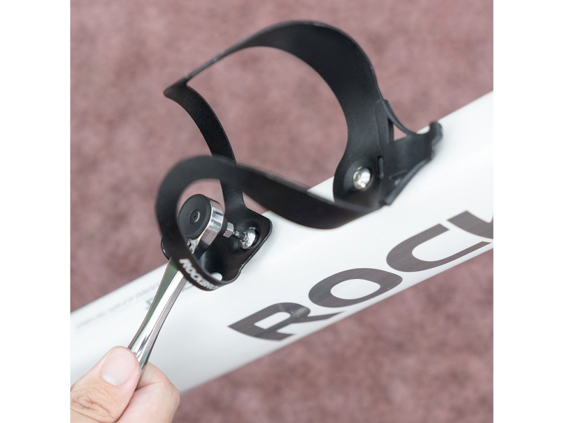 Conjunto de ferramentas para bicicleta Rockbros com mini catraca e bits - Verde translúcido