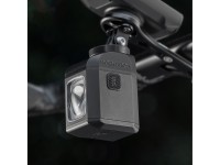 Luz dianteira para bicicleta Rockbros M8 1600lm com controle remoto, alcance de 10m, bateria recarre